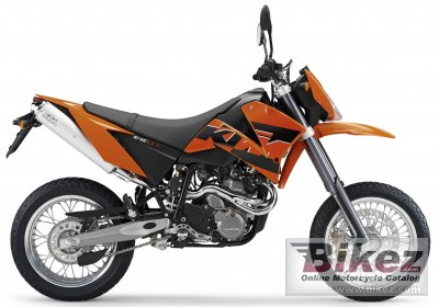 2005 KTM 640 LC4 SMC Orange photo